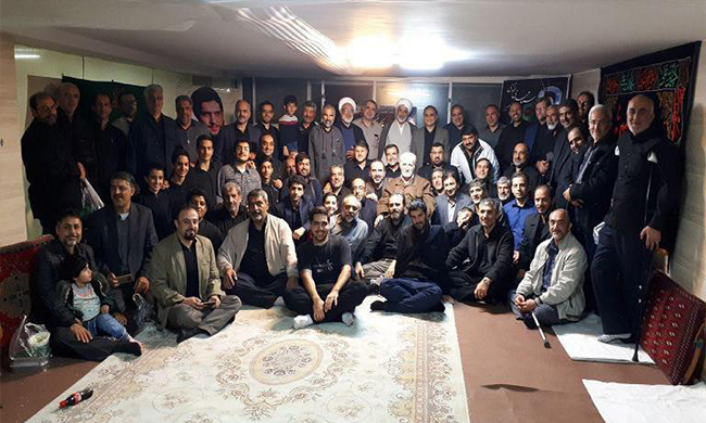 هیات الوارثین در روز رحلت پیامبر اکرم