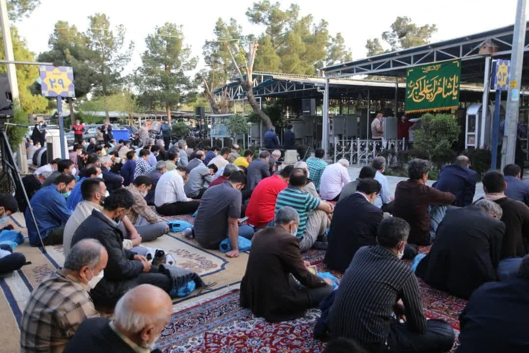 خدایی گلزار شهدای بهشت زهرا سلام الله علیها دارالشفاست